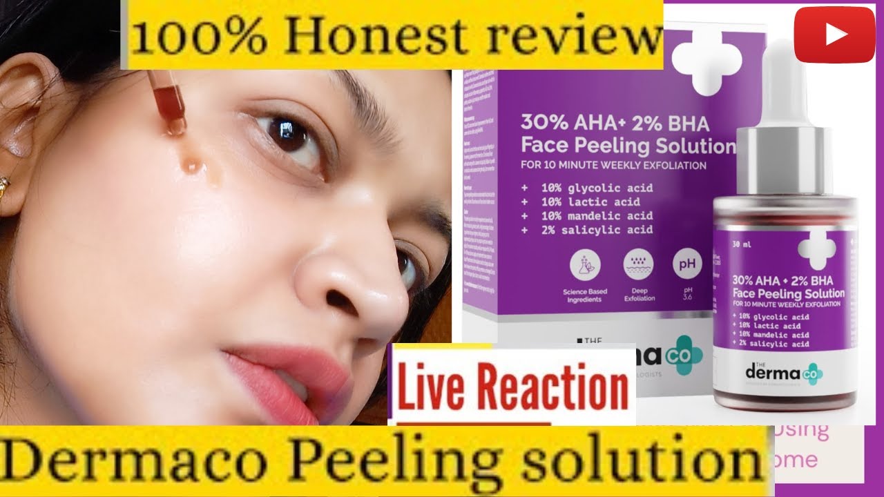 You are currently viewing Unlock Instantly Glowing Skin with Derma Company’s AHA & BHA Peeling Solution